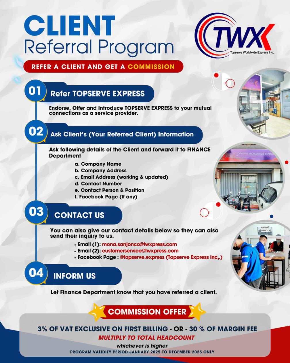 CLIENT REFERRAL PROGRAM